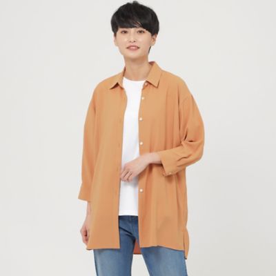 【接触冷感】【吸水速乾】【ＵＶ対策】【ウォッシャブル】クールドライツイルシャツ（Ｕ５Ｍ０５３４３＿＿）