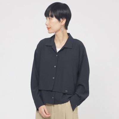 【接触冷感】【吸水速乾】【ＵＶ対策】【ウォッシャブル】ｋｉｒｅｒｉレイヤードシャツ（Ｕ５Ｍ０８５３７＿＿）