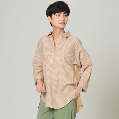 ＜EVEX by KRIZIA (Women)＞【ウォッシャブル】スカーフドッキングシャツ（Ｕ５Ｍ１０１２７＿＿）