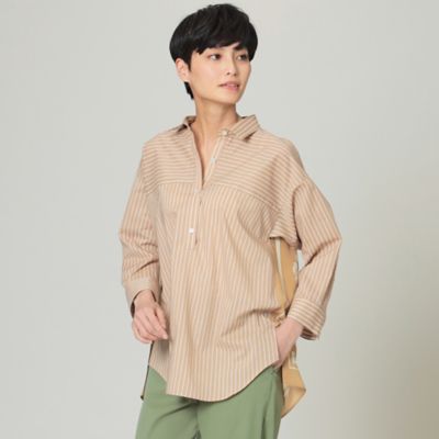 ＜三越伊勢丹/公式＞【SALE】EVEX by KRIZIA (Women)/エヴェックス バイ クリツィア スカーフドッキングシャツ 50Lチャ トップス【三越伊勢丹/公式】