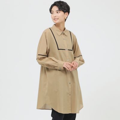 ＜EVEX by KRIZIA (Women)＞【接触冷感】【ＵＶ対策】【ウォッシャブル】シアーブレンドロングシャツ（Ｕ５Ｍ１１３８９＿＿）