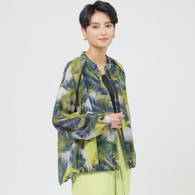 ＜EVEX by KRIZIA (Women)＞【接触冷感】【ウォッシャブル】レイヤープリントシャツブルゾン（Ｕ５Ｍ１３３９０＿＿）