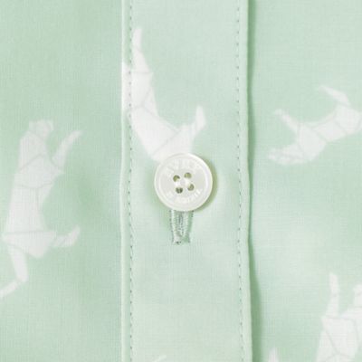 【１枚できまる】【カタログ掲載品】【ウォッシャブル】クラフトパンサーシアーコンビブラウス（Ｕ５Ｍ１６５６６＿＿）
