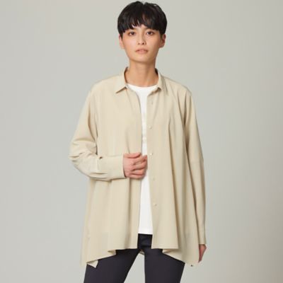 ＜EVEX by KRIZIA (Women)＞【ウォッシャブル】【接触冷感】スーパーヴィヨンシャツ（Ｕ５Ｍ３２１４３＿＿）