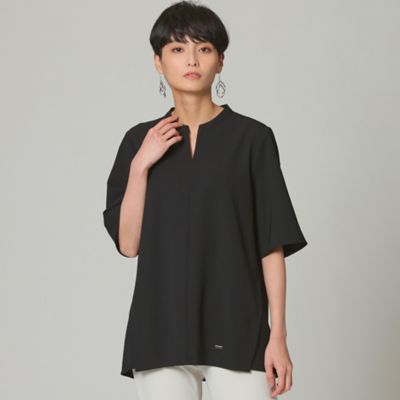 ＜EVEX by KRIZIA (Women)＞【接触冷感】【吸水速乾】【ウォッシャブル】スーパードライツイルブラウス（Ｕ５Ｍ５０１５３＿＿）