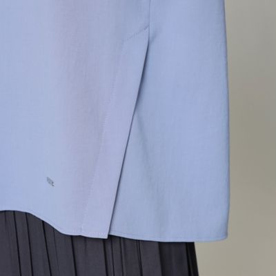 【接触冷感】【吸水速乾】【ウォッシャブル】スーパードライツイルブラウス（Ｕ５Ｍ５０１５３＿＿）