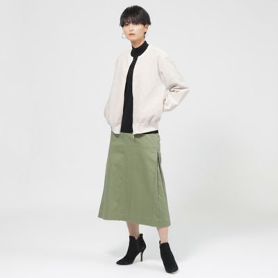 【カタログ掲載品】【ウォッシャブル】シャドーパンサーニットブルゾン（Ｕ５Ｎ０５４３３＿＿）