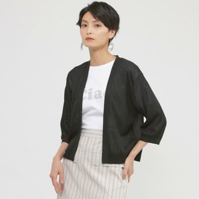 ＜EVEX by KRIZIA (Women)＞【ウォッシャブル】ハイゲージドライボレロ（Ｕ５Ｎ０７３６８＿＿）