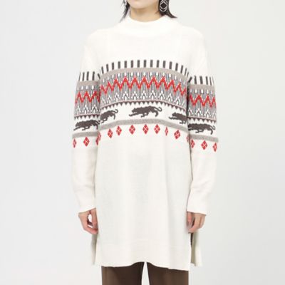 【カタログ掲載品】ノルディックパンサーモックネックプルオーバーニット（Ｕ５Ｎ１０４５８＿＿）