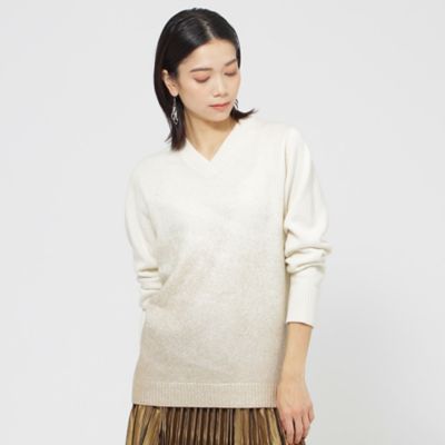 ＜EVEX by KRIZIA (Women)＞【コートインでも映える】メタリックプリントゼブラプルオーバーニット（Ｕ５Ｎ１８４９４＿＿）