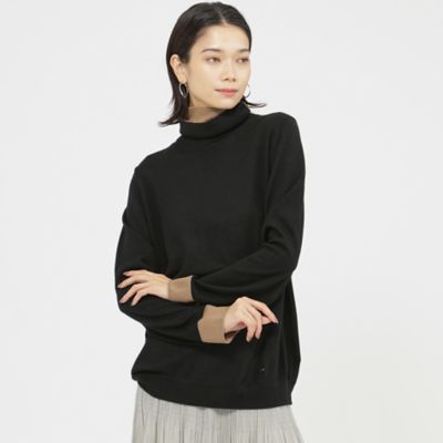 【カタログ掲載品】【ウォッシャブル】ダブルタートルネックプルオーバーニット（Ｕ５Ｎ５２４５９＿＿）