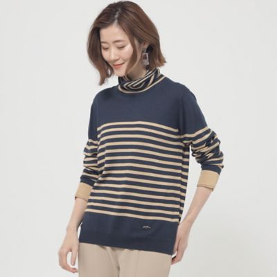 【カタログ掲載品】【ウォッシャブル】ダブルタートルネックプルオーバーニット（Ｕ５Ｎ５２４５９＿＿）