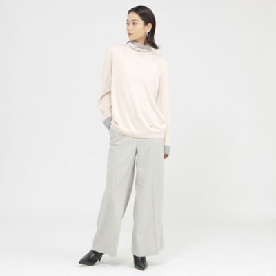 【カタログ掲載品】【ウォッシャブル】ダブルタートルネックプルオーバーニット（Ｕ５Ｎ５２４５９＿＿）