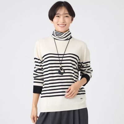 ＜EVEX by KRIZIA (Women)＞【カタログ掲載】【ウォッシャブル】ダブルタートルネックニットプルオーバー（Ｕ５Ｎ５２６６３＿＿）