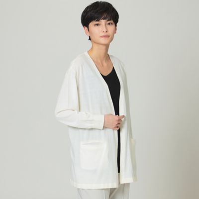 ＜EVEX by KRIZIA (Women)＞【ウォッシャブル】ハイゲージコットンニットカーディガン（Ｕ５Ｎ８１１３０＿＿）