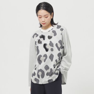 ＜EVEX by KRIZIA (Women)＞【ウォッシャブル】パンサージャカードカットソー（Ｕ５Ｐ０２５０６＿＿）