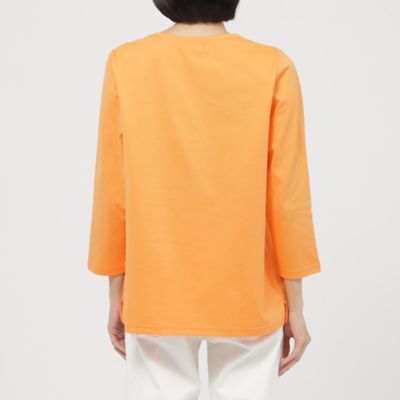 【接触冷感】【ウォッシャブル】グラデーションロゴプリントプルオーバーカットソー（Ｕ５Ｐ０４３１２＿＿）