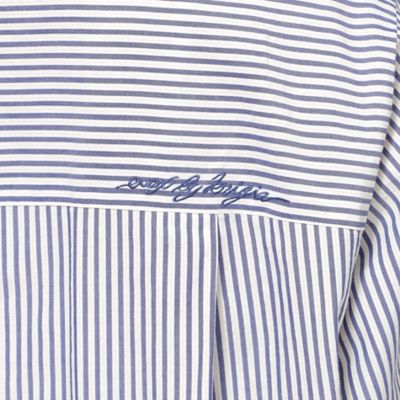 【ウォッシャブル】ラメストライプジャージ―コンビプルオーバー（Ｕ５Ｐ０６５２７＿＿）