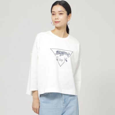 EVEX by KRIZIA (Women)/エヴェックス　バイ　クリツィア 【ウォシャブル】イニシャルパンサープリントカットソー(U5P07531__)