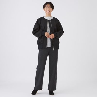 ウォッシャブル エコレザー uncrave(アンクレイヴ) ウォッシャブルエコレザー ブルゾン