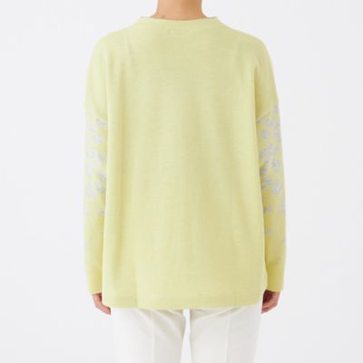 カタログ掲載】【ウォッシャブル】パンサーグラデーションニットソー