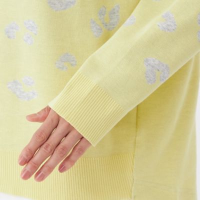 専用♡イタリア購入 スパンコール装飾ニットソー アクアマリン