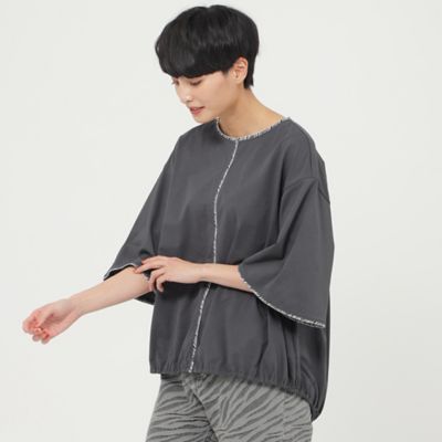＜EVEX by KRIZIA (Women)＞【吸水速乾】【ウォッシャブル】ドルマンスリーブプルオーバーカットソー（Ｕ５Ｐ１０３４６＿＿）