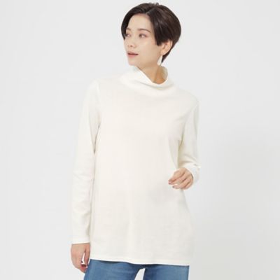 ＜EVEX by KRIZIA (Women)＞【ウォッシャブル】ソフトストレッチ天竺タートルネックカットソー（Ｕ５Ｐ１１２４３＿＿）