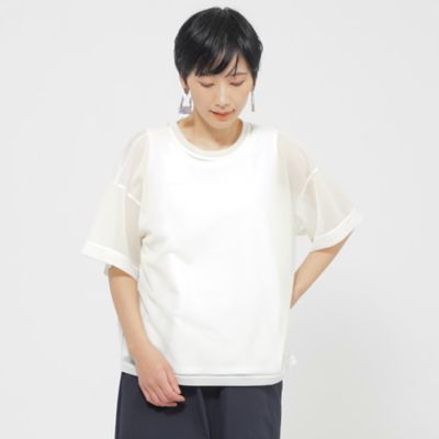 【カタログ掲載品】【ウォッシャブル】ソフトシアーカットソー（Ｕ５Ｐ１６５４７＿＿）