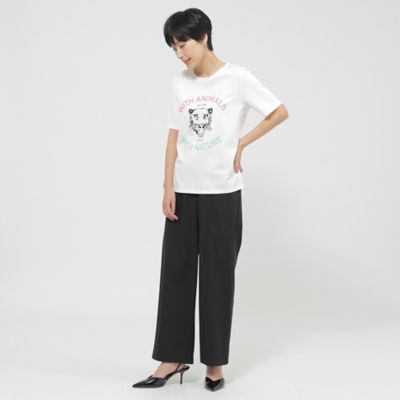 【カタログ掲載品】【ウォッシャブル】アニマルロゴプリントカットソー（Ｕ５Ｐ１８５４９＿＿）