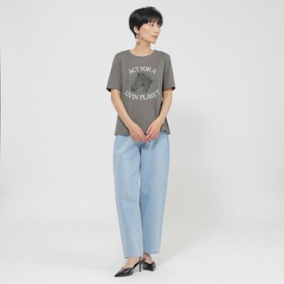 【カタログ掲載品】【ウォッシャブル】アニマルロゴプリントカットソー（Ｕ５Ｐ１８５４９＿＿）