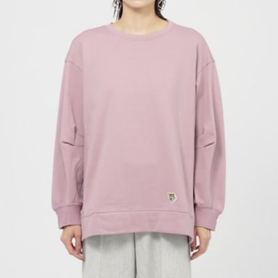 tシャツ 「WEB・一部店舗限定」「ウォッシャブル」タイガーパッチ裏毛プルオーバーカットソー レディース WEB・一部店舗限定】【ウォッシャブル】タイガーパッチ裏毛プル