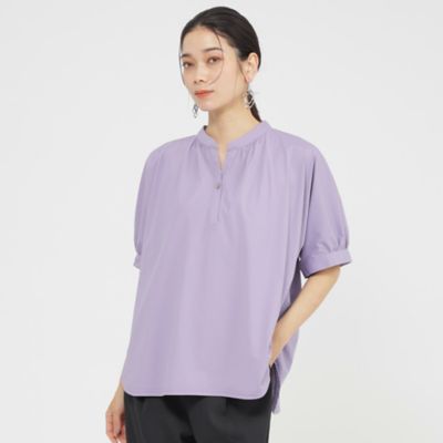 【接触冷感】【ＵＶ対策】【ウォッシャブル】コンチェロスキッパーブラウスカットソー（Ｕ５Ｐ２３５５９＿＿）