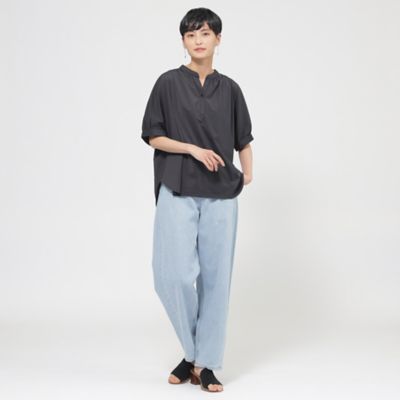 【接触冷感】【ＵＶ対策】【ウォッシャブル】コンチェロスキッパーブラウスカットソー（Ｕ５Ｐ２３５５９＿＿）
