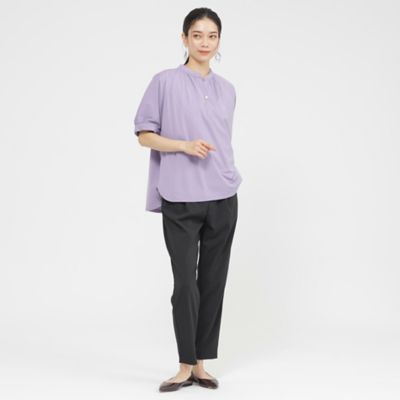 【接触冷感】【ＵＶ対策】【ウォッシャブル】コンチェロスキッパーブラウスカットソー（Ｕ５Ｐ２３５５９＿＿）