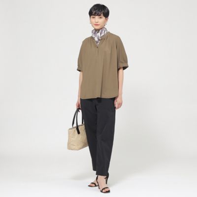 【接触冷感】【ＵＶ対策】【ウォッシャブル】コンチェロスキッパーブラウスカットソー（Ｕ５Ｐ２３５５９＿＿）