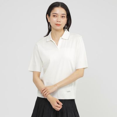 ＜EVEX by KRIZIA (Women)＞【ギフトにもおすすめ】【ウォッシャブル】セーターマシンポロカットソー（Ｕ５Ｐ２４５６９＿＿）