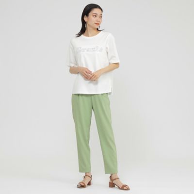 【カタログ掲載品】【接触冷感】【ウォッシャブル】超冷感コットンスムースホットフィットロゴＴシャツ（Ｕ５Ｐ２５５７１＿＿）