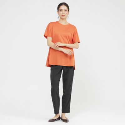 【カタログ掲載品】【接触冷感】【ウォッシャブル】超冷感コットンスムースホットフィットドットカットソー（Ｕ５Ｐ２６５７１＿＿）