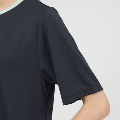【接触冷感】【ウォッシャブル】クールカラーブロッキングプルオーバーカットソー（Ｕ５Ｐ２７３９３＿＿）