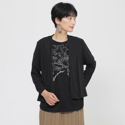 【SALE】EVEX by KRIZIA (Women)/エヴェックス バイ クリツィア【日傘級の遮熱機能!】サンシェードカーディガン(U5P28583__) クロ09L トップス【三越伊勢丹/公式】