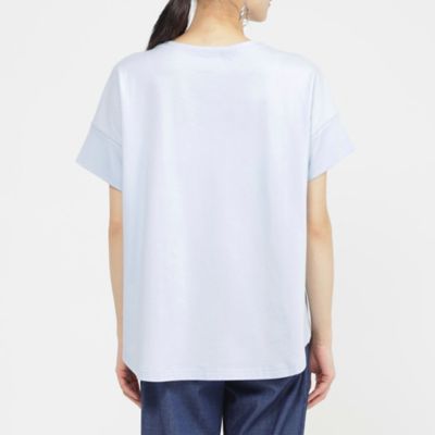 【ＳＡＮＹＯ　Ｓｔｙｌｅ　ＥＤＩＴＩＯＮ掲載】【接触冷感】【ウォッシャブル】パンサーエンブロイダリープルオーバーカットソー（Ｕ５Ｐ２９５８４