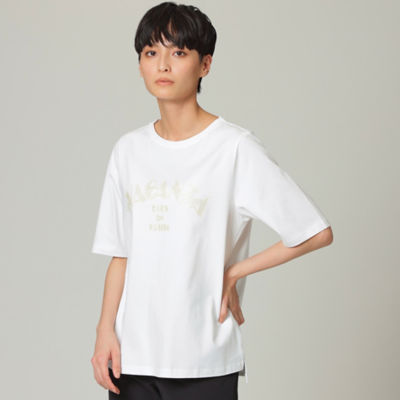 ＜EVEX by KRIZIA (Women)＞【ウォッシャブル】ロゴゼブラプリントＴシャツ（Ｕ５Ｐ３２１４８＿＿）