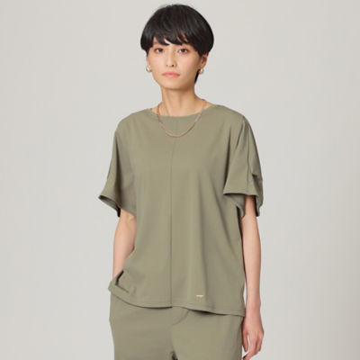 ＜EVEX by KRIZIA (Women)＞【ウォッシャブル】【接触冷感】【ＵＶ対策】クール＆ドライジャージプルオーバー（Ｕ５Ｐ３８１７２＿＿）