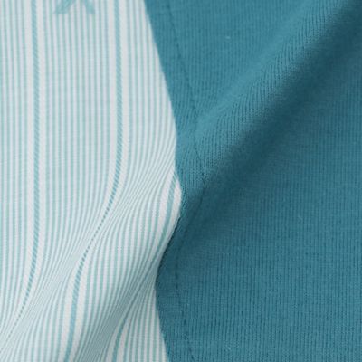 【マシンウォッシャブル】ストライプジャカードコンビカットソー（Ｕ５Ｐ４０６１９＿＿）