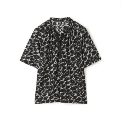 ＜EVEX by KRIZIA (Women)＞【接触冷感】【ＵＶ対策】【マシンウォッシャブル】カモフラパンサーギャザープルオーバー（Ｕ５Ｐ４６６１２＿＿）