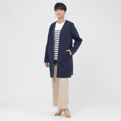 ウォッシャブル】ボンディングジャージロングカーディガン