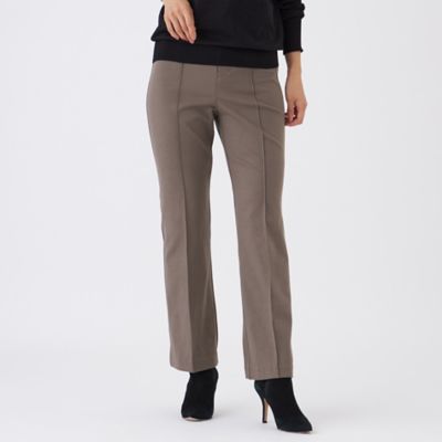 EVEX by KRIZIA (Women)/エヴェックス バイ クリツィア【マシンウォッシャブル・保温性・吸湿発熱】デュアルウォームセミフレアパンツ(U5R06646__) チャ55L パンツ・ズボン【三越伊勢丹/公式】