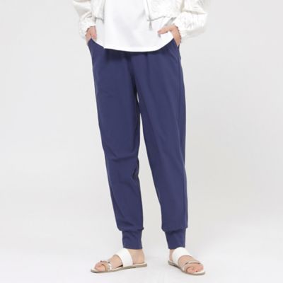 【接触冷感】【ＵＶカット】【ウォッシャブル】メリルハイテンションジョガーパンツ（Ｕ５Ｒ０７５７８＿＿）