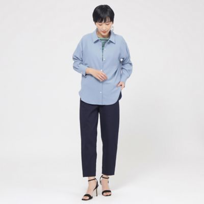 【防透け】【吸水速乾】【接触冷感】【ＵＶ対策】３Ｓオックスベイカーパンツ（Ｕ５Ｒ０９５３３＿＿）